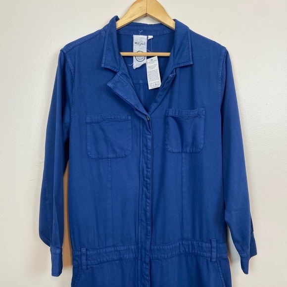 NWT REI Co-op Trailsmith Coveralls 100% Natural Cotton Navy - Picture 6 of 8